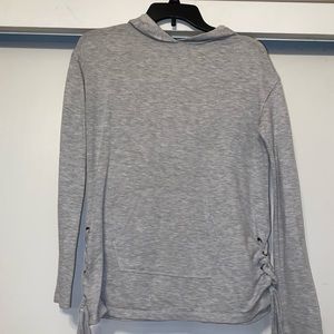 Light thinned hoodie sweater